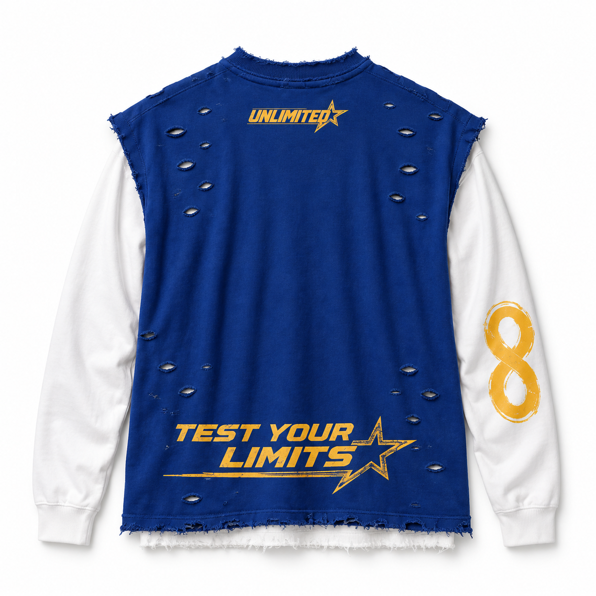 Blue Unlimited Racing Longsleeve