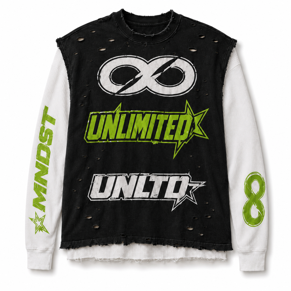 Neon Green Racing Longsleeve