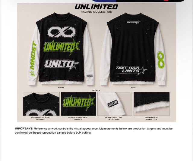 Neon Green Racing Longsleeve